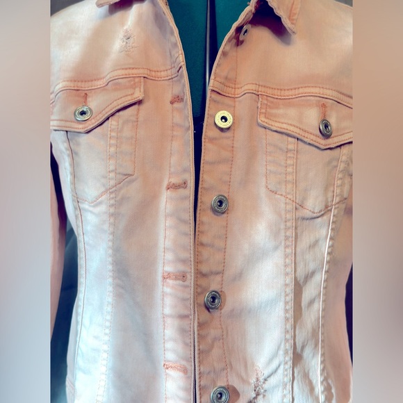 Pink Jean Jacket - Picture 3 of 4